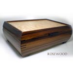 Rosewood jewelry box