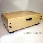 Birdseye maple jewelry box